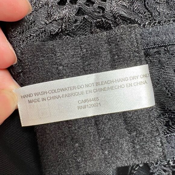 NEW Oh La La Cheri Page Underwire Babydoll Chemise & G-String Thong Black 1X - Picture 10 of 11